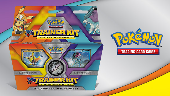 Pokémon TCG: <em>XY</em> Trainer Kit—Pikachu Libre and Suicune