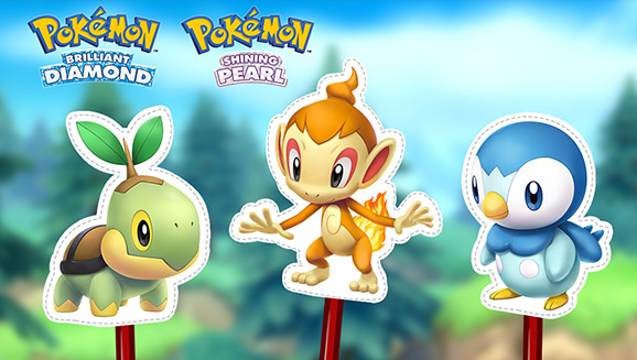 Print & Play Pokémon Brilliant Diamond Shining Pearl Craft - Play Nintendo.