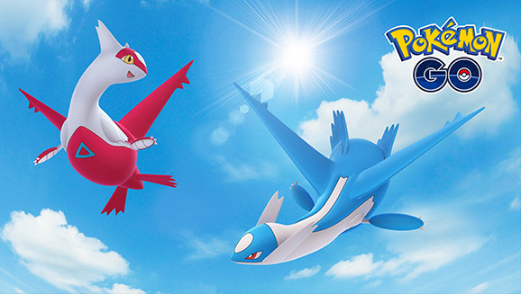 Latias and Latios Soar in Pokémon GO