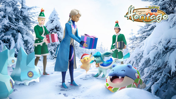 Postcards, Costumed Pokémon, and More During the Pokémon GO Holidays Event 