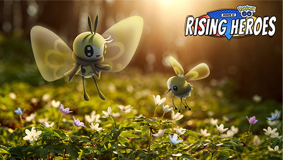 Cutiefly and Ribombee Debut with the Spring into Spring event in Pokémon GO