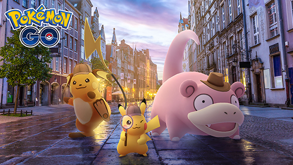 Celebrate the release of Detective Pikachu Returns in Pokémon GO