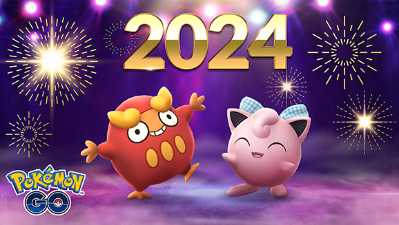 Jigglypuff Wearing a Ribbon Debuts in Pokémon GO's New Year's 2024