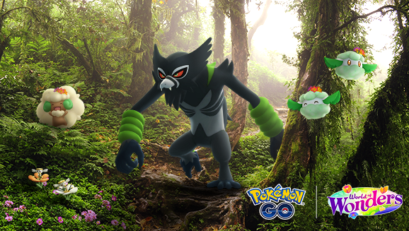 Zarude fait son grand retour et des Pokémon costumés font leurs débuts dans Pokémon GO lors de l’évènement Merveilles verdoyantes