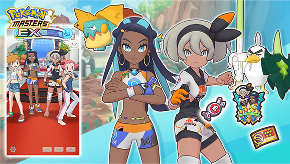 Scout Nessa & Drednaw and Bea & Sirfetch’d in Pokémon Masters EX