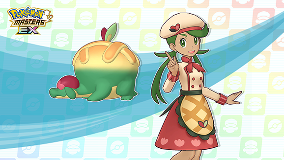 Mallow (Palentine’s 2023) & Appletun in Pokémon Masters EX