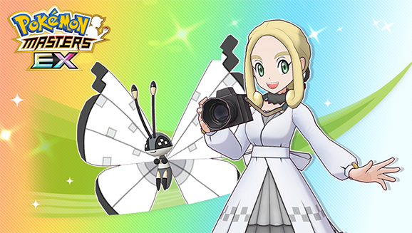 Bring mit Viola (Saison 2023) & Vivillon winterlichen Zauber nach Pokémon Masters EX