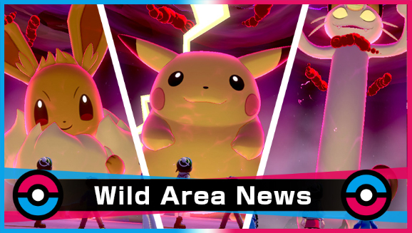 Gigantamax versions of Pikachu, Eevee, and Meowth arrive in Max Raid Battles