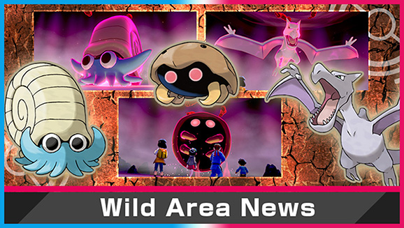 Discover Dynamax Forms of Omanyte, Kabuto, and Aerodactyl in Max Raid Battles