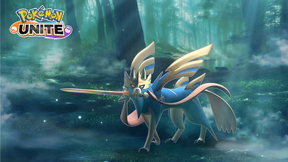 Celebrate Pokémon Day with Zacian in Pokémon UNITE