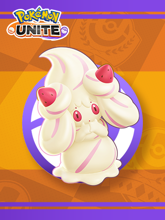 Alcremie piroetta in Pokémon UNITE