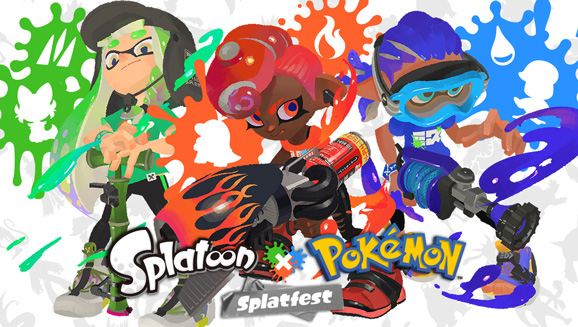 Take Part in the Splatoon 3 Splatoon × Pokémon Collaboration Splatfest