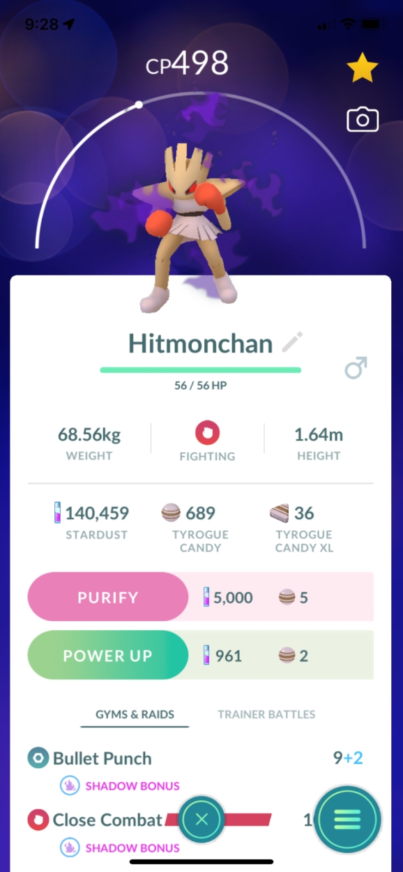 Pokémon Go shiny Mewtwo ~SHADOW BALLS legacy moveset ~ 30 days friendship