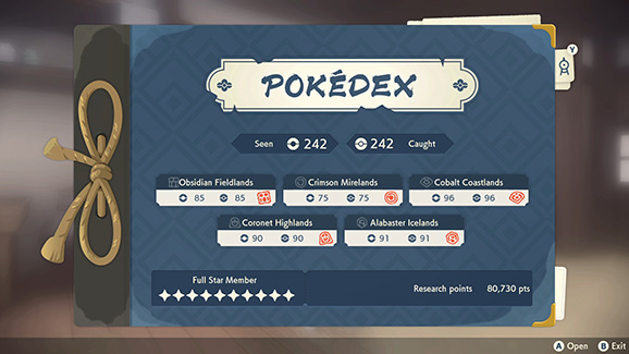 Pokémon Legends Arceus Pokédex guide - Polygon