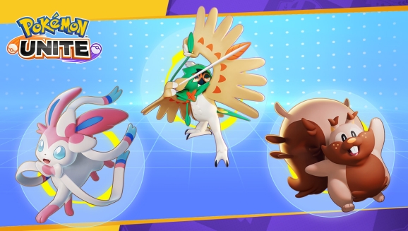 Pokémon UNITE Tips and Held Items for Decidueye, Greedent, and Sylveon