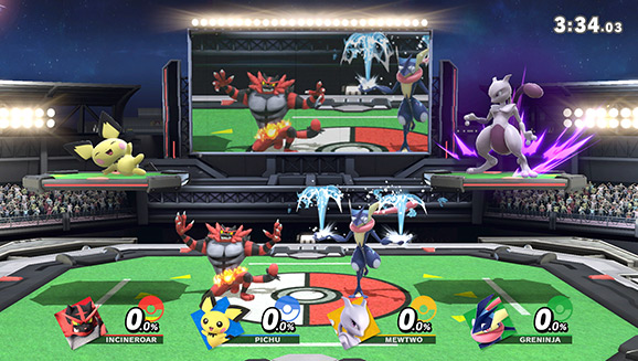 Disfruta de Pokémon en Super Smash Bros. Ultimate