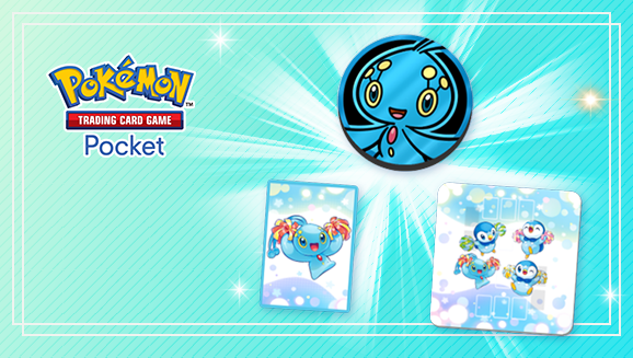 More Manaphy and Piplup Accessories in Pokémon TCG Pocket