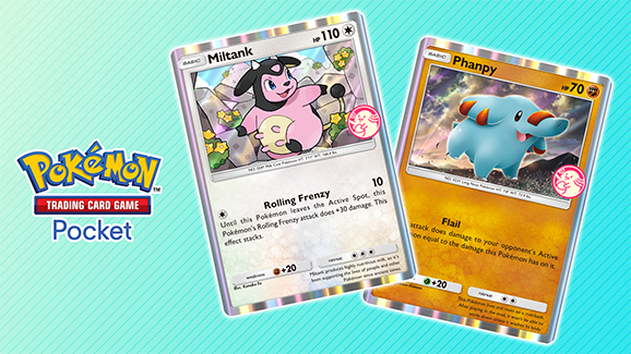 Miltank and Phanpy Star in This Pokémon TCG Pocket Wonder Pick Event