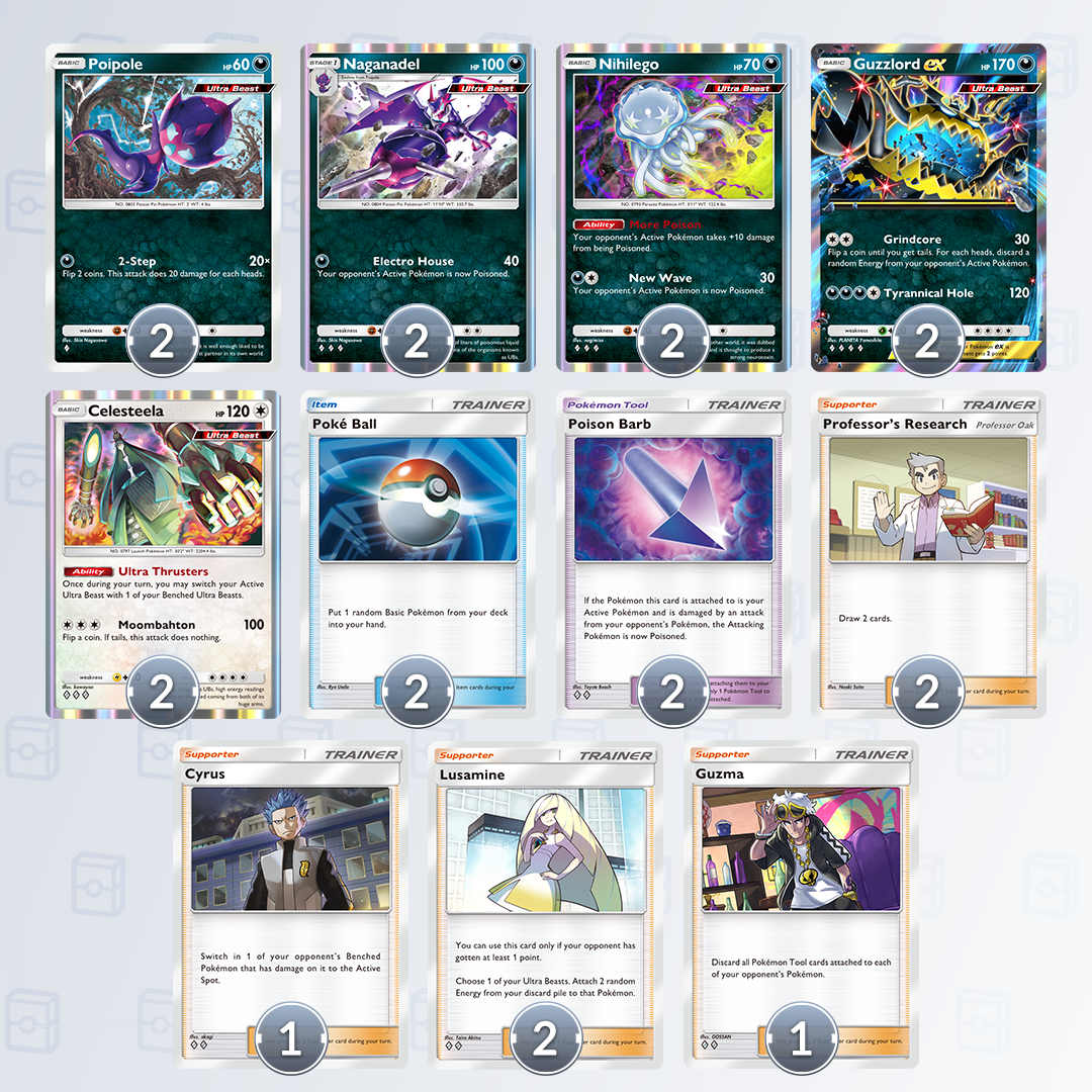franetic-digital-marketing Naganadel and Nihilego Deck