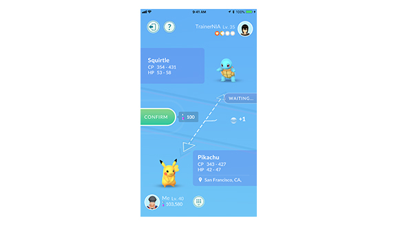 Pokemon GO gets Friends, Trading, and Gifting features