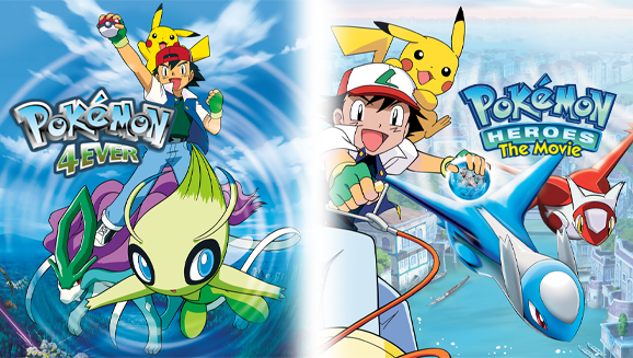 Pokémon 4Ever and Pokémon Heroes Are Now Available to Purchase Digitally