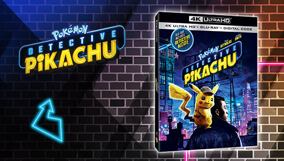 Buy POKÉMON Detective Pikachu on Blu-ray or DVD and get a Pokémon TCG Card