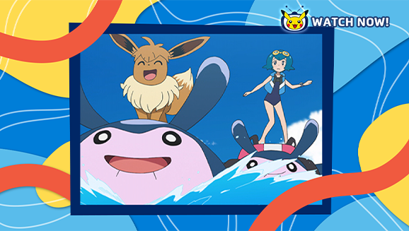 Ash, Pikachu, and Friends Go Swimming on Pokémon TV