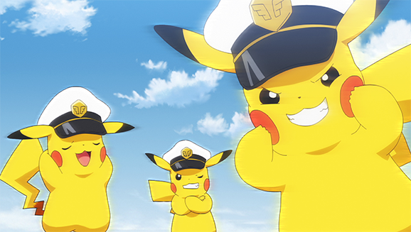 Spezial-Training mit Flugkapitän Pikachu!