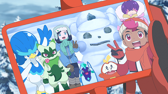 ¡La primera nevada de Rod y Fuecoco!