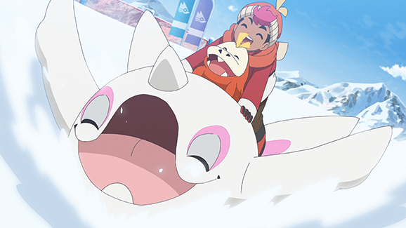 Ice Battle! Cold-Eyed Grusha