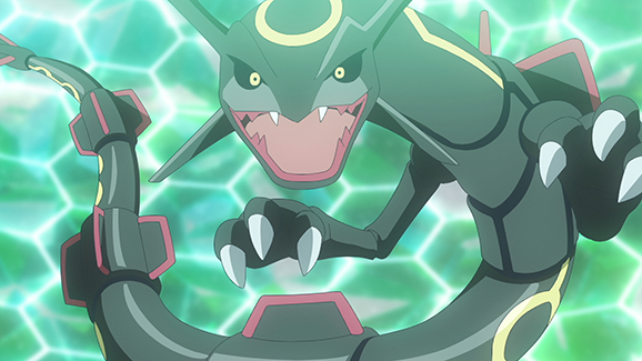 Guided by the Black Rayquaza!