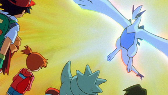 Pokemon 2000 movie lugia captured 