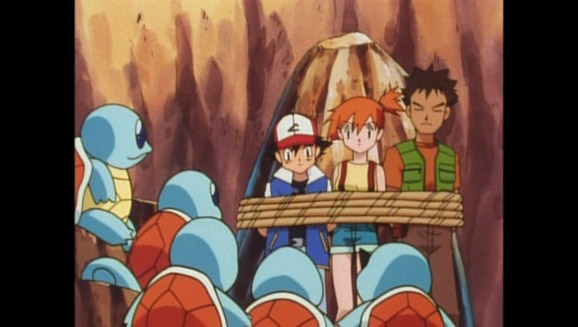 Arriva la squadra di Squirtle