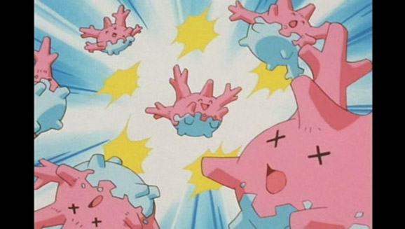 Un Corsola travieso