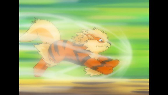 Un Arcanine en las alturas