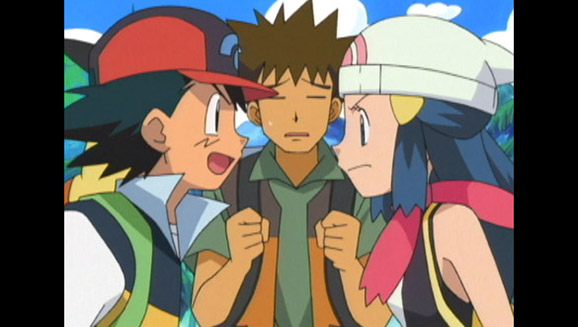 Ash and Dawn  Ash and dawn, Pokémon diamond and pearl, Pokemon