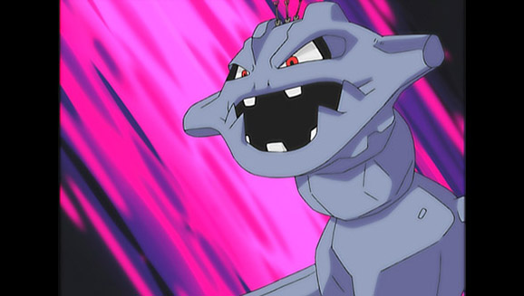 Faced with Steelix Determination