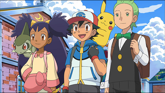 Pokemon black and white anime