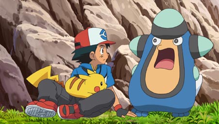 ¡El tercer combate de Ash y Trip!