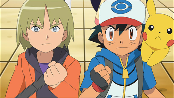 Ash contro il campione!