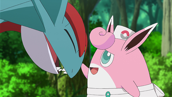 ¡Wigglytuff aquieta el caos! 