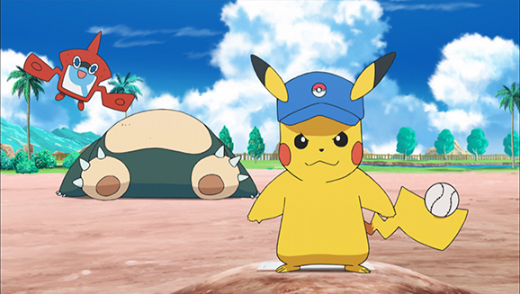 Baseball Pokémon con battuta pronta!