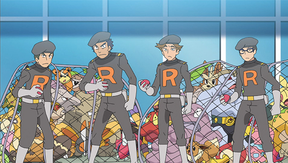 ¡Vacaciones para el Team Rocket! 