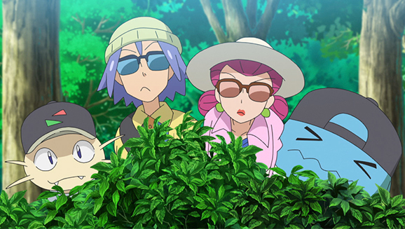 Relax e riposo per il Team Rocket!