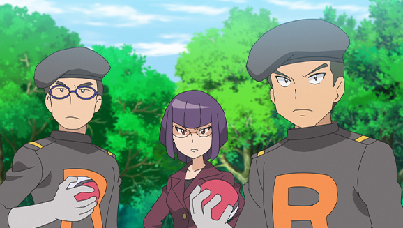 Des vacances pour la Team Rocket !