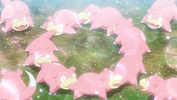 Splash, Dash, and Smash for the Crown! / Slowking's Crowning!