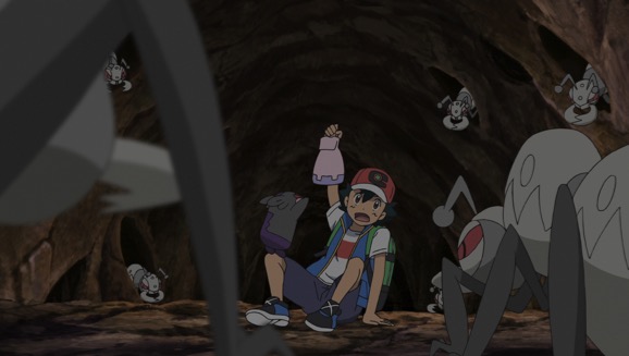 ¡Intercambio de Pokémon bajo tierra!