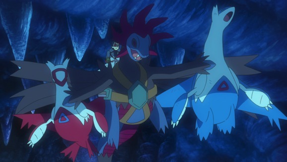 ¡Ash y Latios!